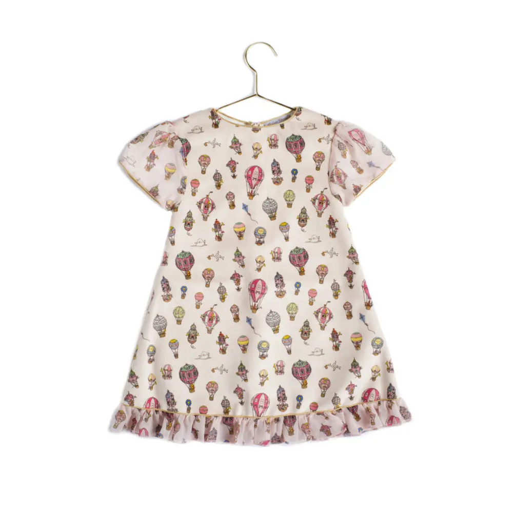 Velour Party Dress - Hot Air Balloon 1