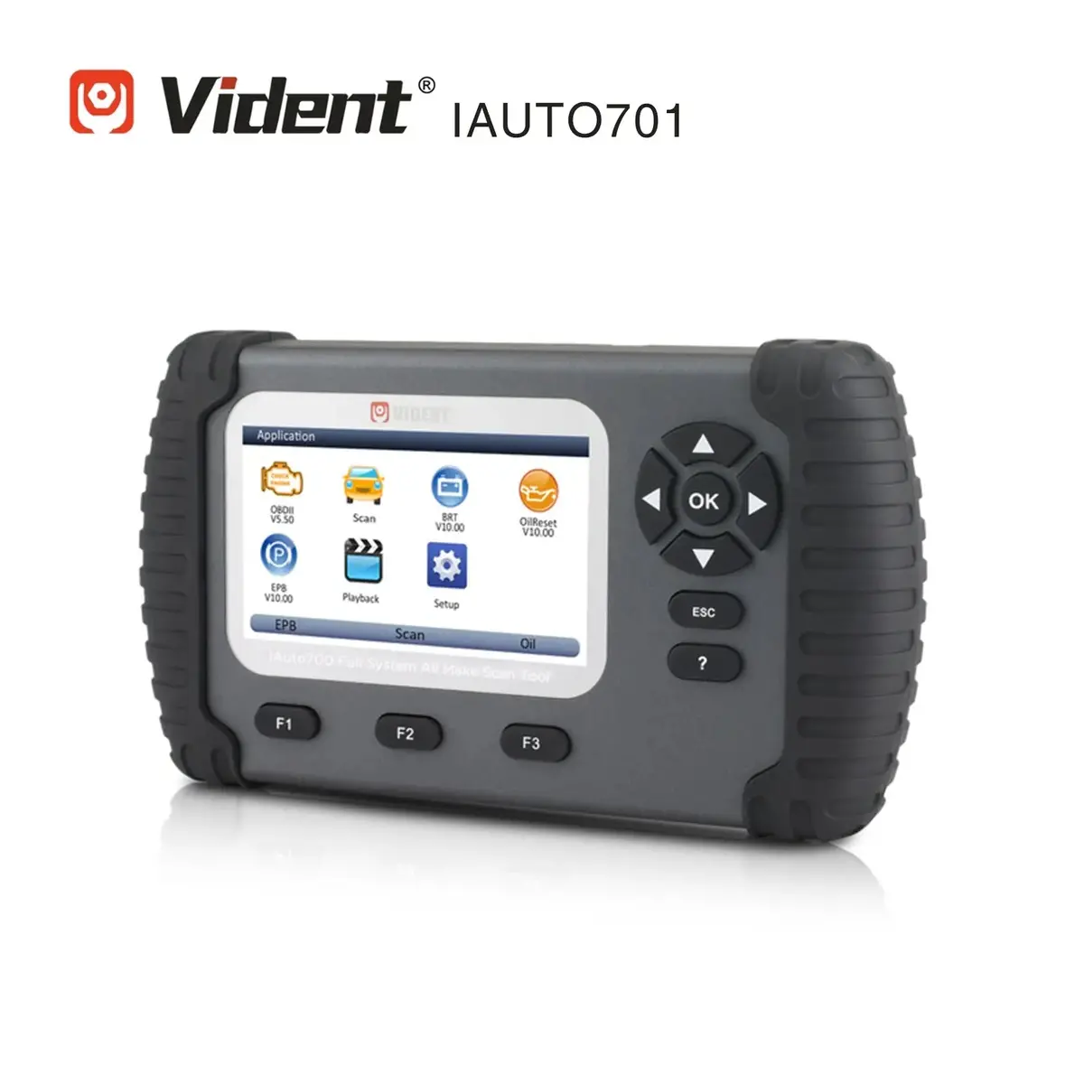 Vident Iauto 701 Automotive Car Computer Tester Engine Obdii Car Diagnostic Scan Tool 1