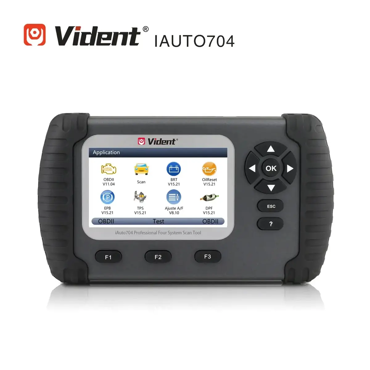 Vident Iauto704 – 4 System Diagnostic Scanner & 17 Service Functions Car San Tool 1
