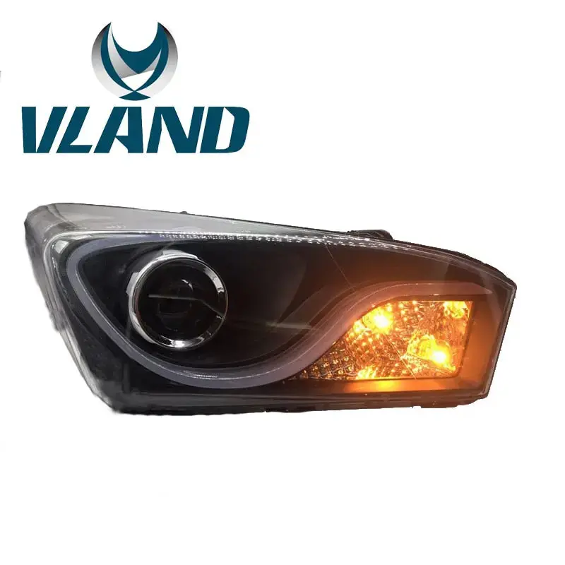 Vland Factory Car Accessories Head Lamp For Hyundai Hb20 2013-2016 Led Head Light With Drl Plug And Play 1