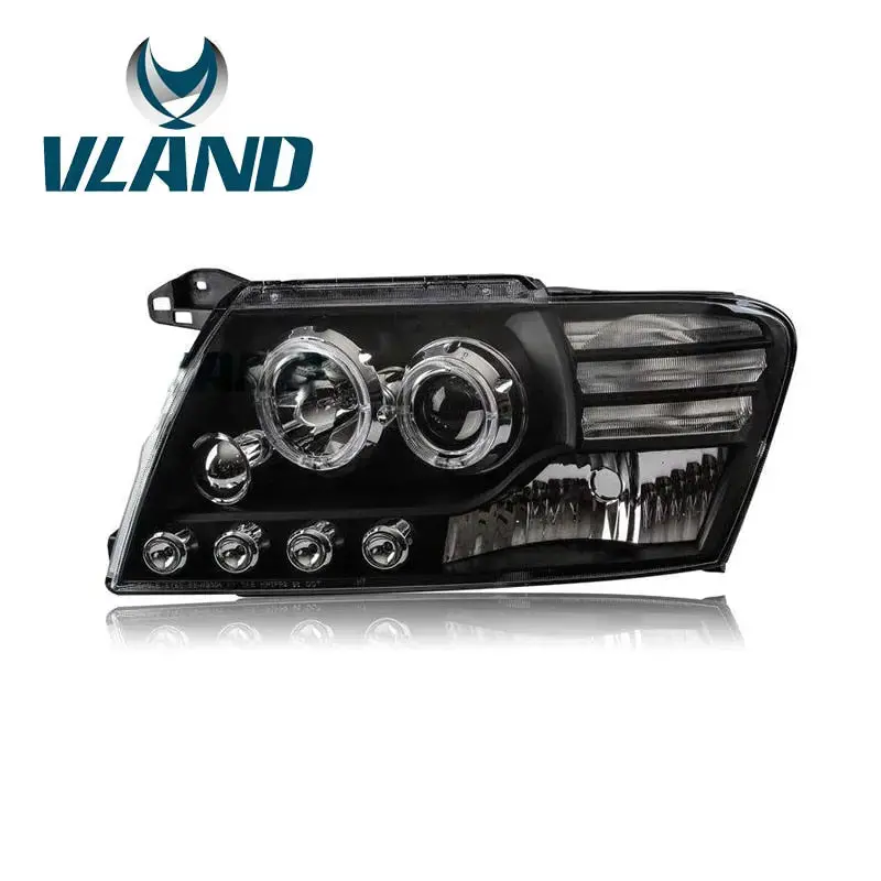 Vland Factory Car Accessories Head Lamp For Mitsubishi Pajero Headlight Montero Sport 2011-2015 Led Head Light 1
