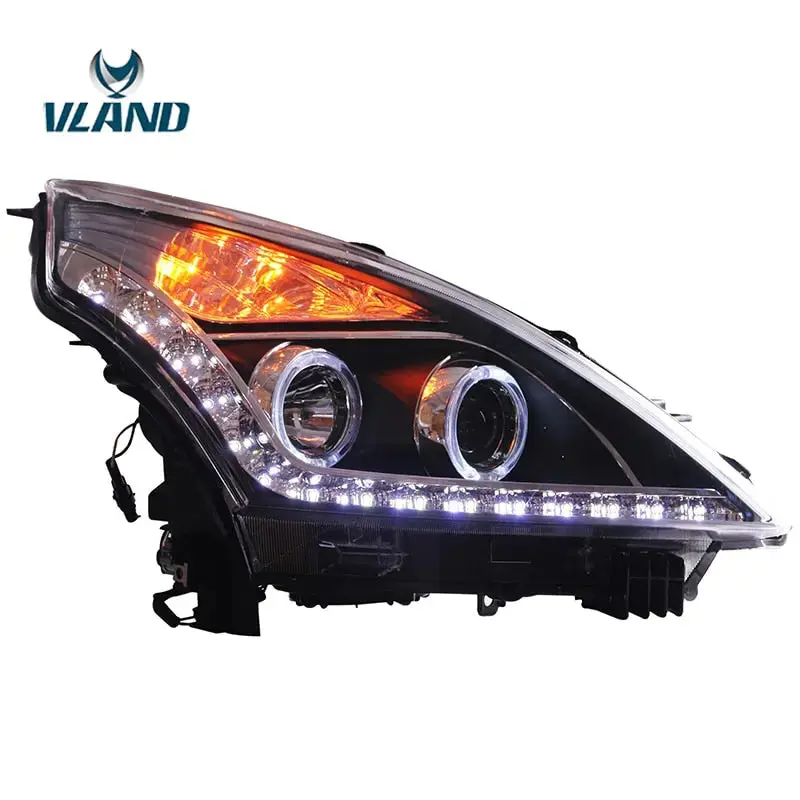 Vland Factory Car Accessories Head Lamp For Nissan Teana 2008-2012 Led Head Light Plug And Play+Waterproof 1