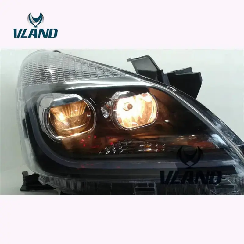 Vland Factory Car Accessories Head Lamp For Toyota Avanza 2012-2015 Led Headlight With H7 Bi Xenon Lens 1