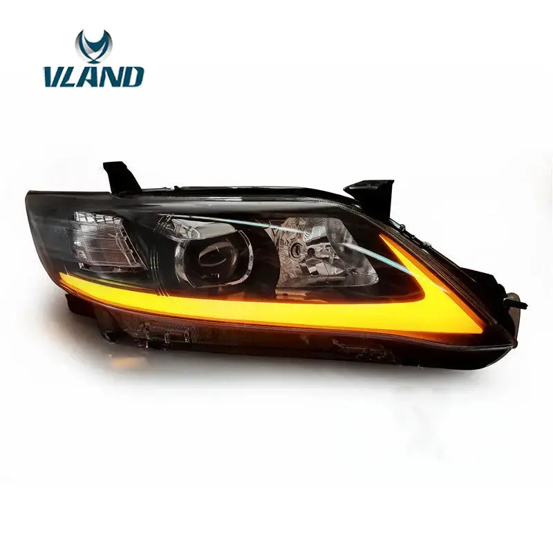 Vland Factory Car Accessories Head Lamp For Toyota Camry 2009-2011 Led Head Light With Day Light H7 Xenon Bulb 1