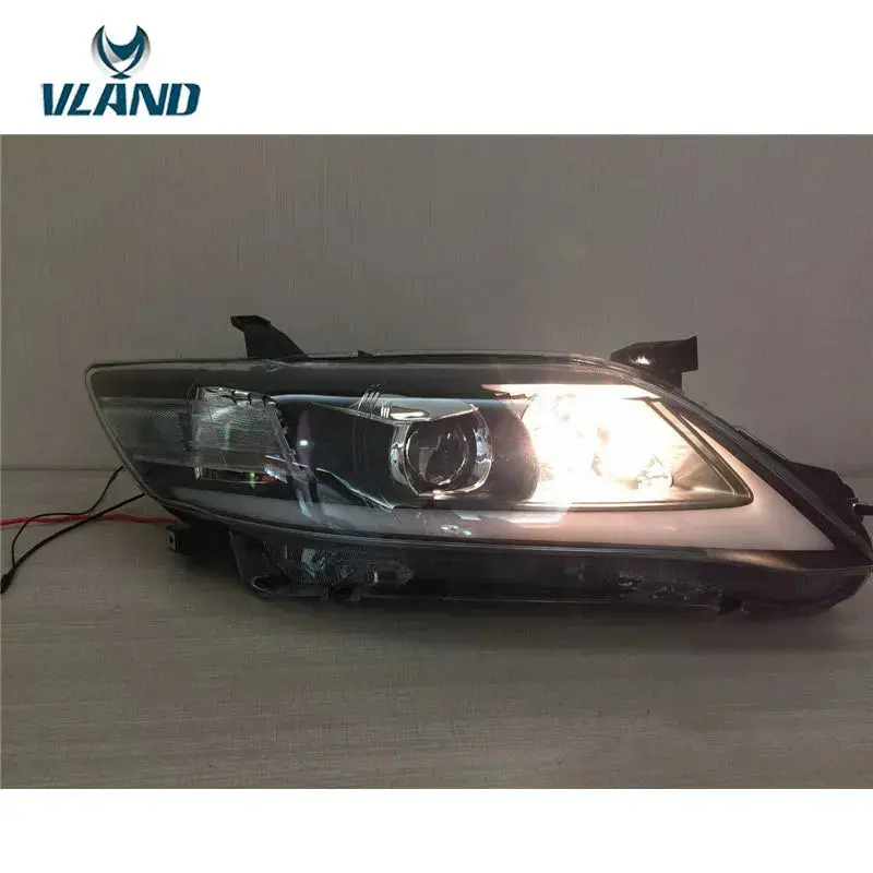 Vland Factory Car Accessories Head Lamp For Toyota Camry 2009-2011 Led Head Light With Day Light H7 Xenon Bulb 2