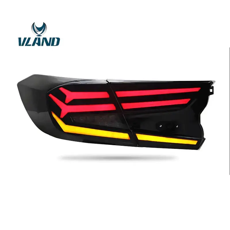 Vland Factory Car Accessories Tail Lamp For Honda Accord 10Th 2018 Led Tail Light With Sequential Indicator 1
