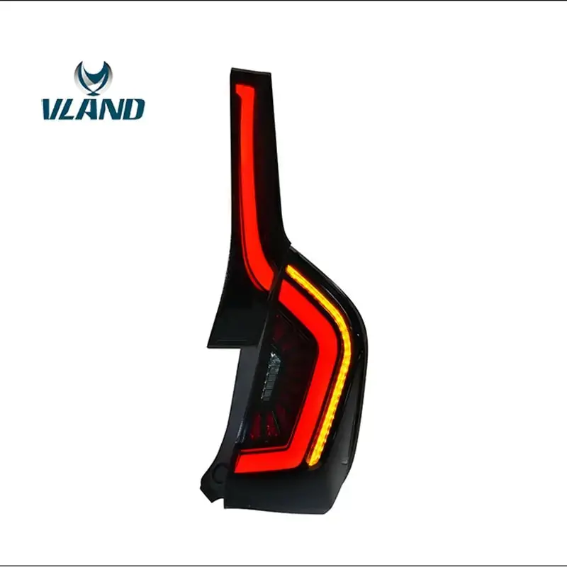 Vland Factory Car Accessories Tail Lamp For Honda Fit Led Taillight 2014-2018 With Sequential Indicator 1