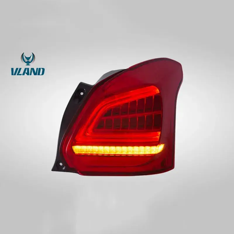 Vland Factory Car Accessories Tail Lamp For Suzuki Swift 2017-Up Led Tail Light With Full Led And Sequential Indicator 1