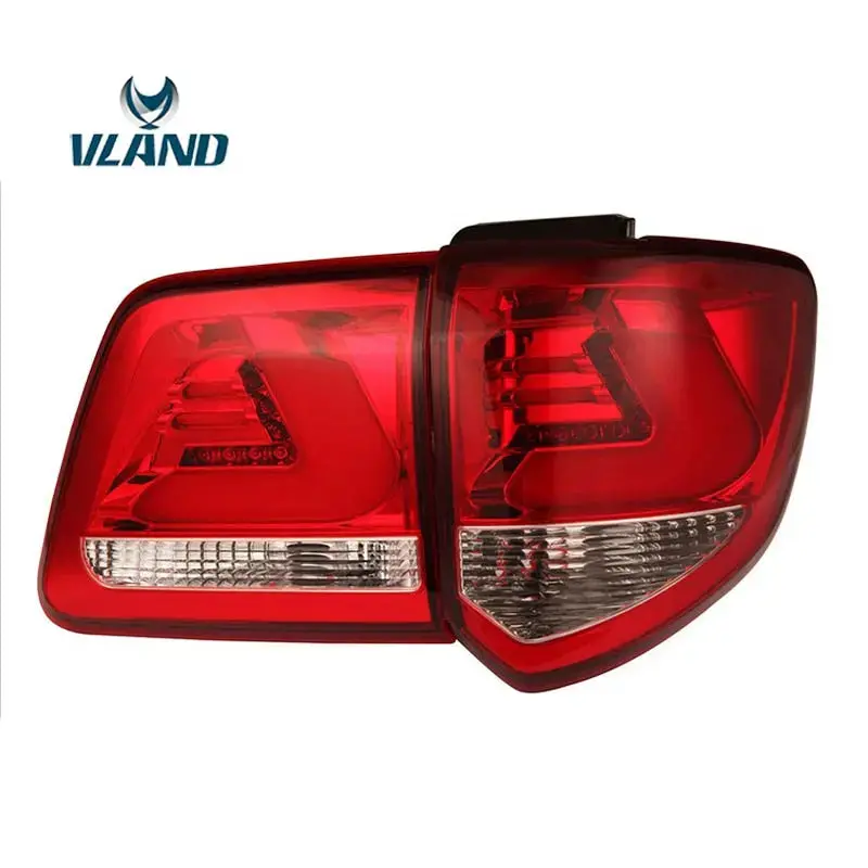 Vland Factory Car Accessories Tail Lamp For Toyota Fortuner 2012-2015 Tail Light With Drl+Reverse+Signal 1