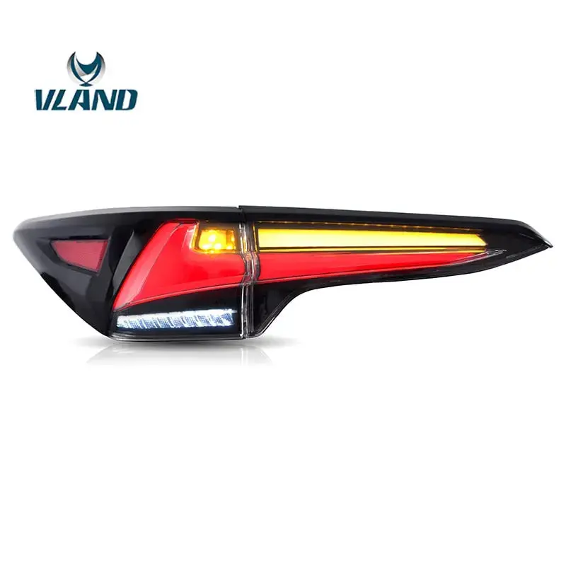 Vland Factory Car Accessories Tail Lamp For Toyota Fortuner 2017-Up Led Tail Light With Full Led And Sequential Indicator 1