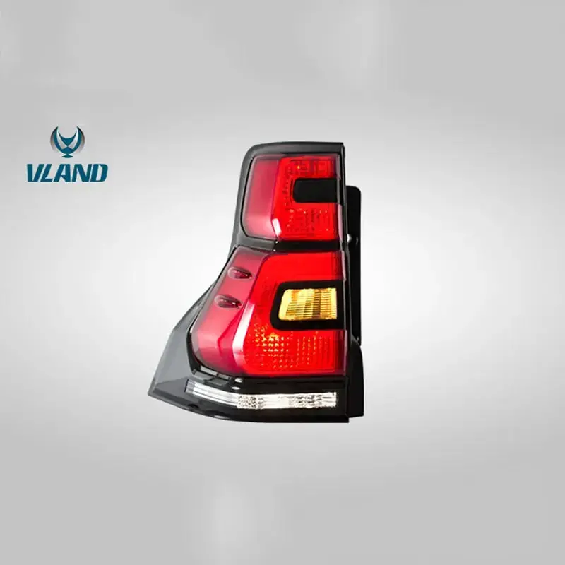 Vland Factory Car Accessories Tail Lamp For Toyota Land Cruiser Prado 2010-2016 Led Tail Light With Full Led 1