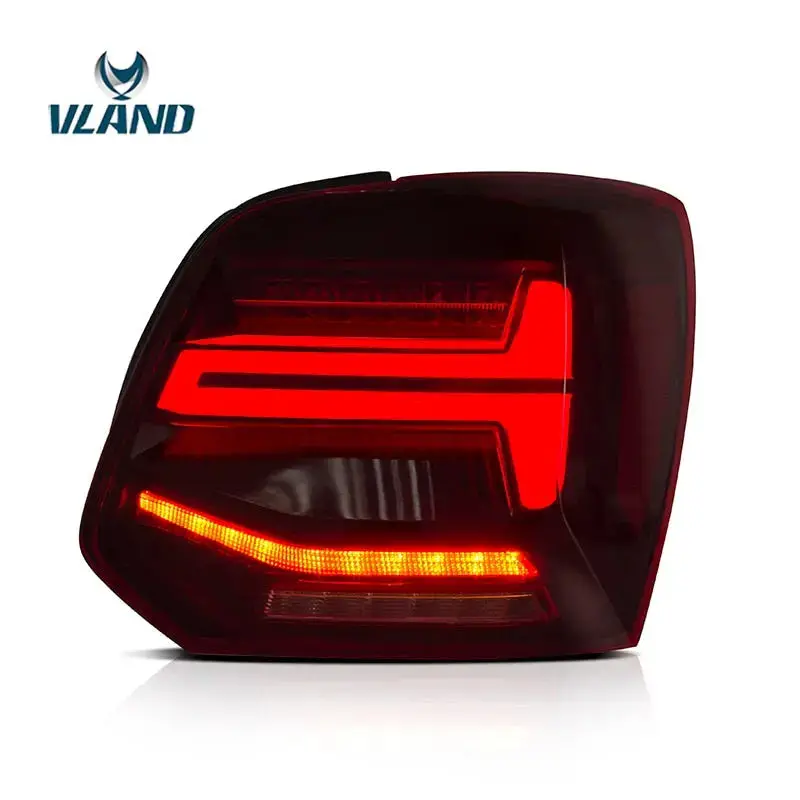 Vland Factory Car Accessories Tail Lamp For Volkswagen Vento Polo 2011-2017 Led Tail Light Plug And Play Design 1