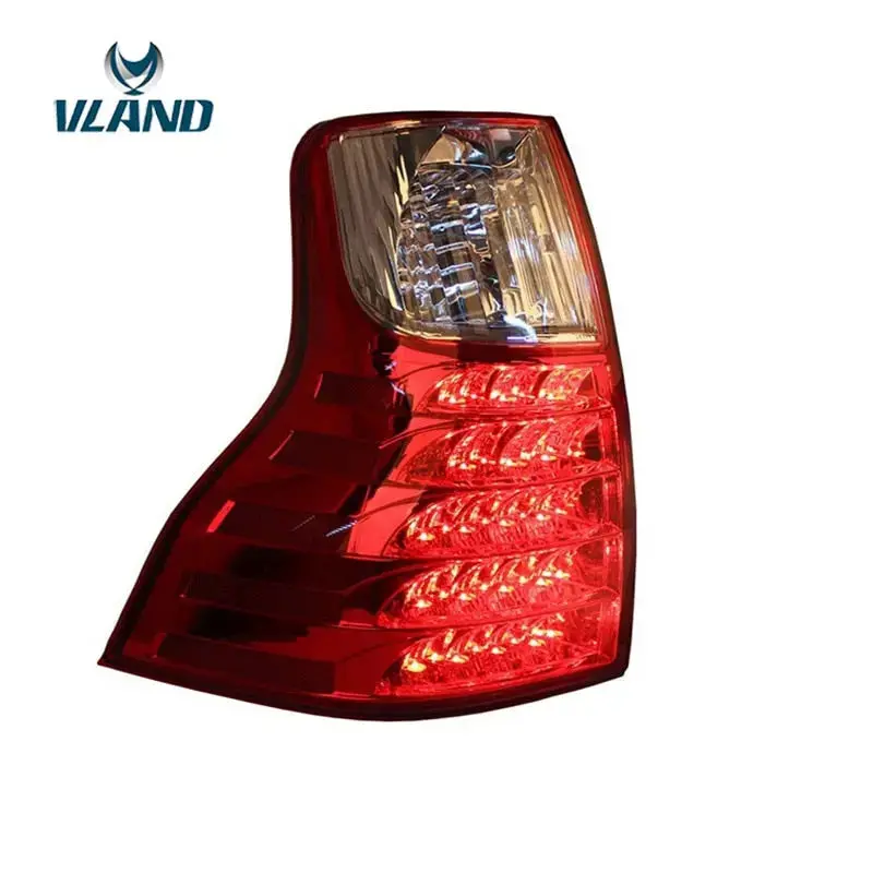 Vland Factory Car Accessories Tail Lamp For Toyota Land Cruiser Prado 2008-2016 Led Tail Light Plug And Play Design 1