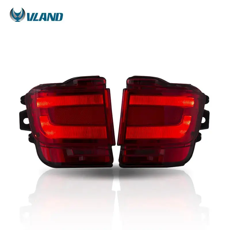Vland Factory Car Lights For Toyota Land Crusier Rear Bumper Lamp 2016-2017 Waterproof Tail Light 1