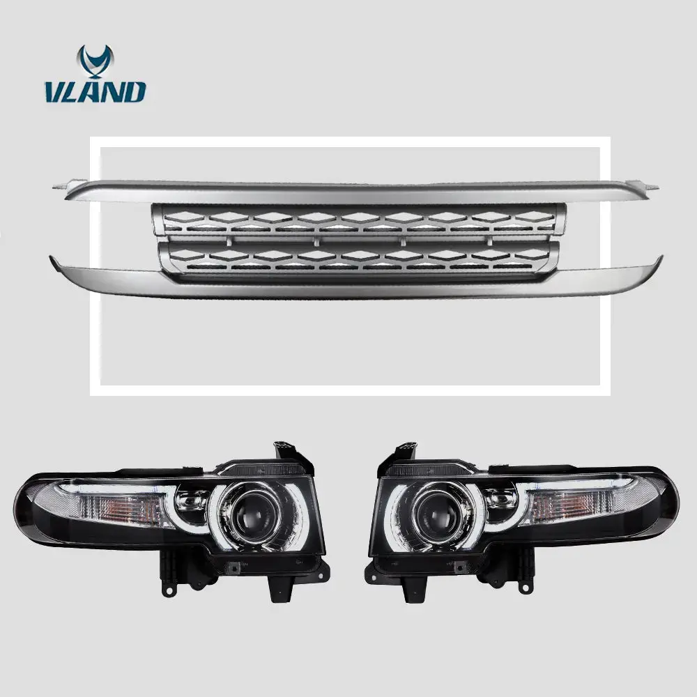 Vland Headlights For Car Fj Cruiser 2007-2015 Led Headlight Plug And Play Design Car Light Assembly 1