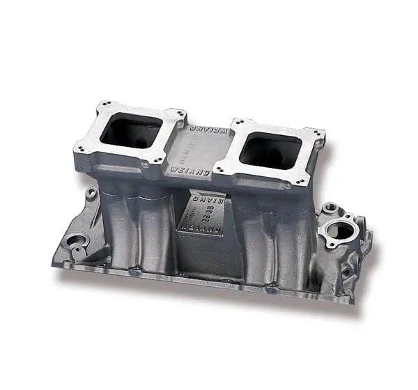 Weiand Bbc 396-502 Hi-Ram Tunnel Ram Intake Manifold Rectangular Port 1