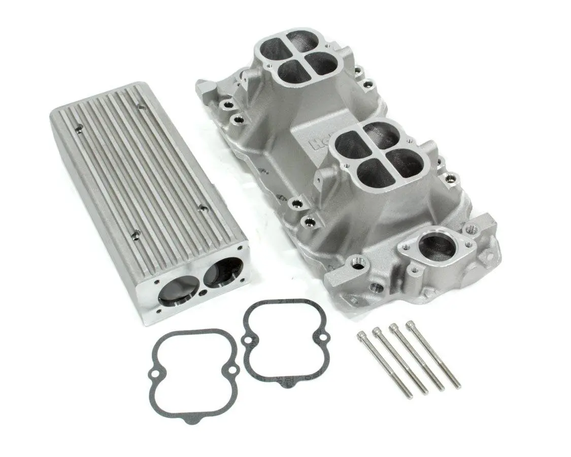 Weiand Sbc 262-400 Stealth Ram Intake Manifold 1