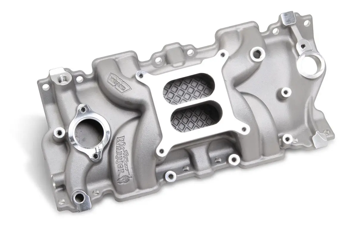 Weiand Sbc 262-400 Street Warrior Intake Manifold For 1955-86 Cylinder Heads 1