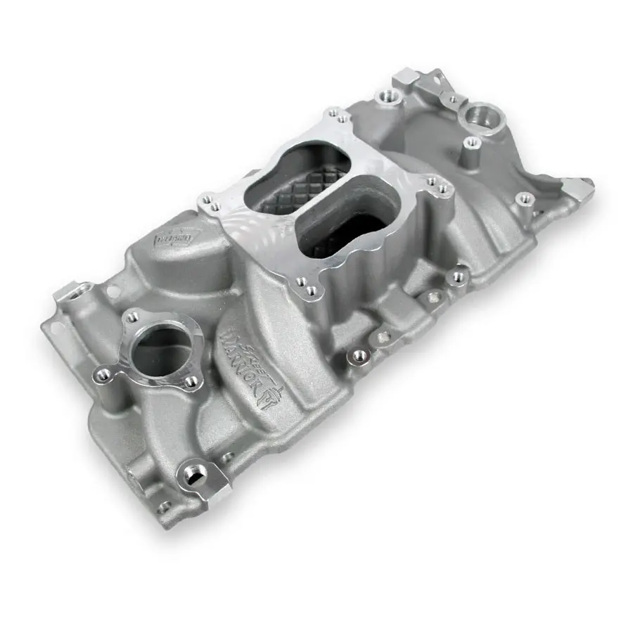 Weiand Sbc Street Warrior Intake Manifold For Aluminum Heads 1