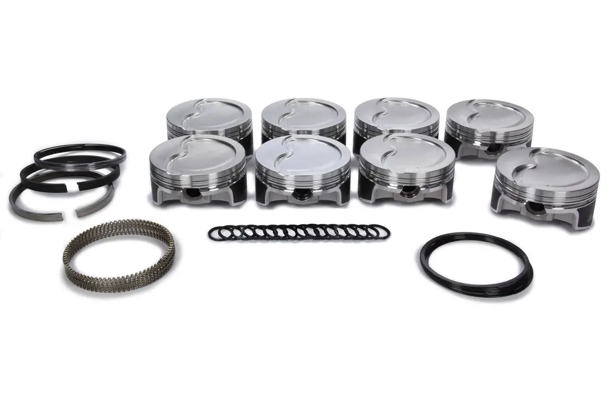 Wiseco Ls Domed Piston & Ring Set 4.070 Bore -14Cc 1