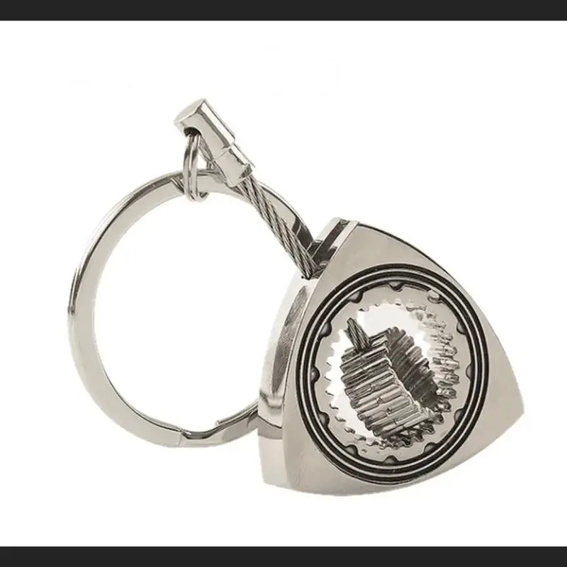 Wankel Rotary Engine Keychain Rotating Gear 1