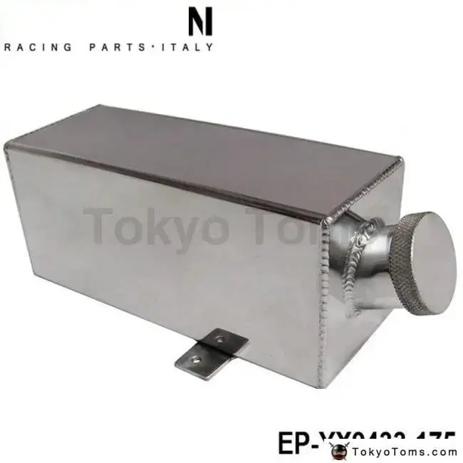 Universal 1.75 Litre Alloy Water Tank / Intercooler Spray Water Bottle- Washer / Water Injection 1