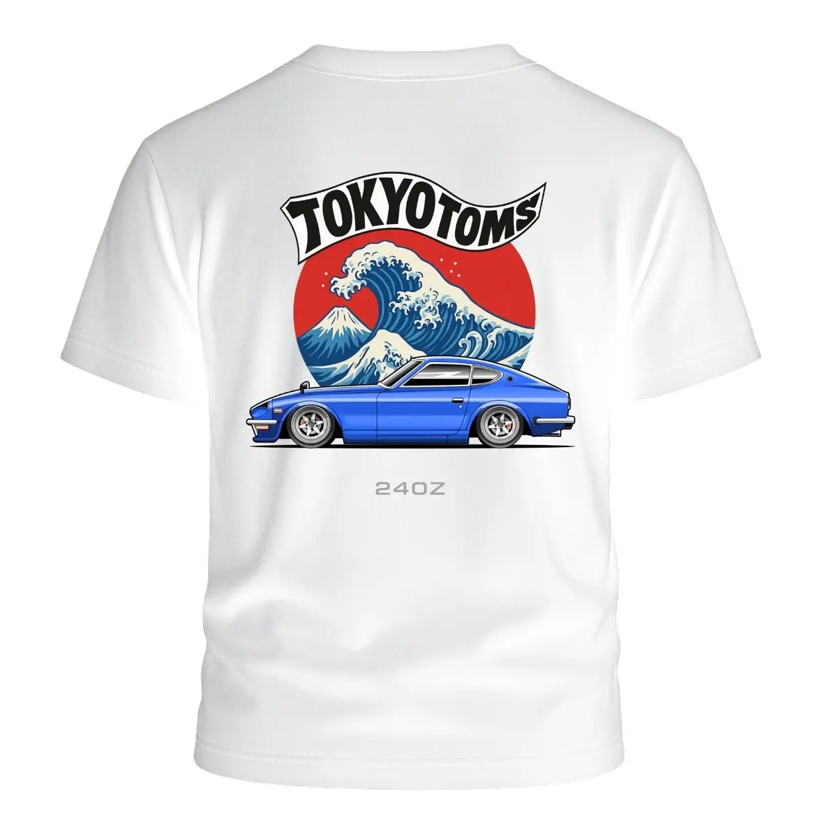 Tokyo Toms Nissan Fairlady 240Z Wave T-Shirt 1