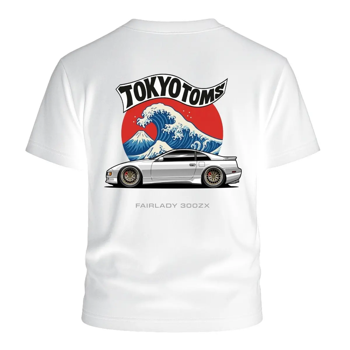 Tokyo Toms Nissan Fairlady 300Zx Wave T-Shirt 1