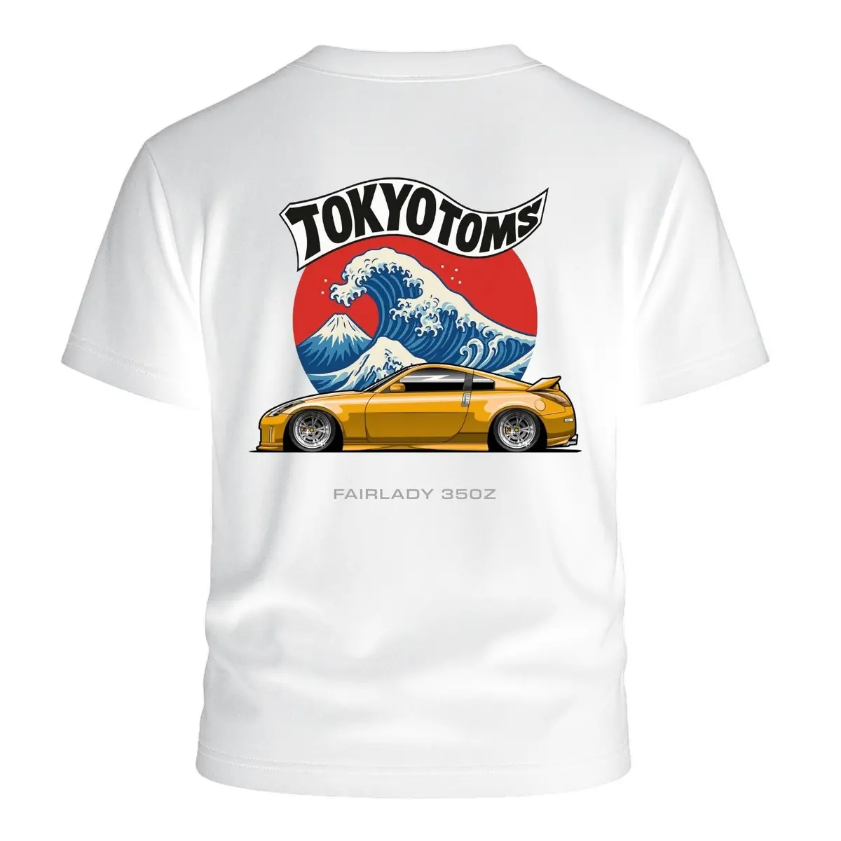 Tokyo Toms Nissan Fairlady 350Z Wave T-Shirt 1