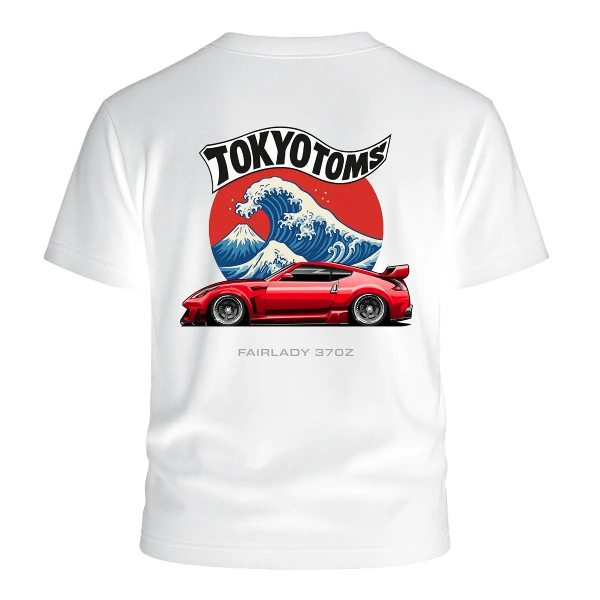 Tokyo Toms Nissan Fairlady 370Z Wave T-Shirt 1
