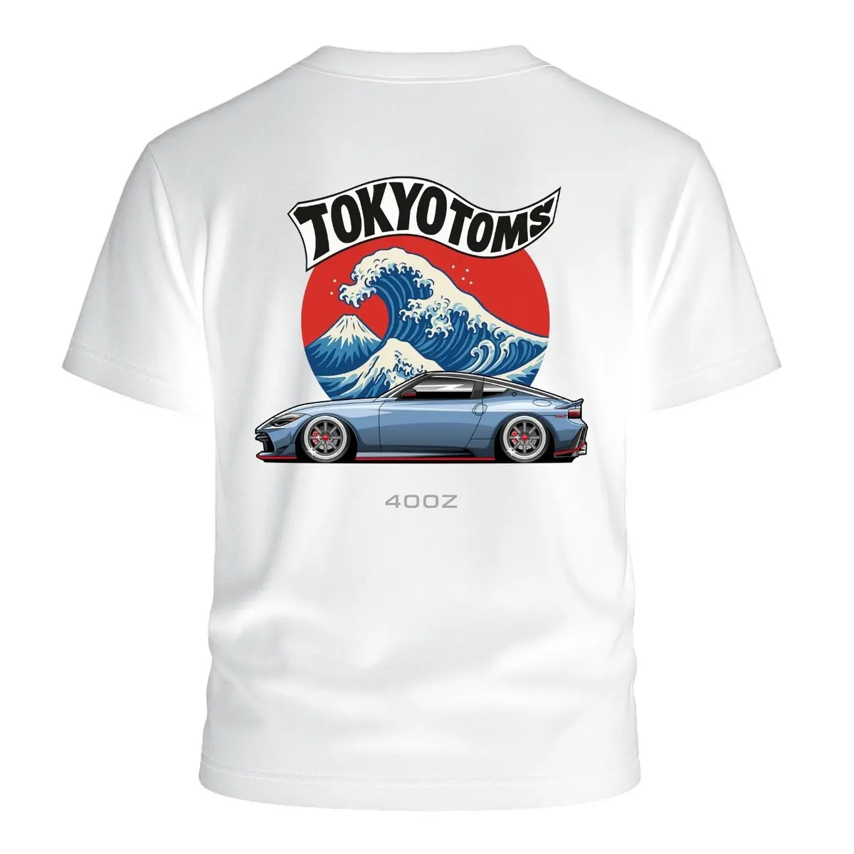Tokyo Toms Nissan Fairlady 400Z Wave T-Shirt 1