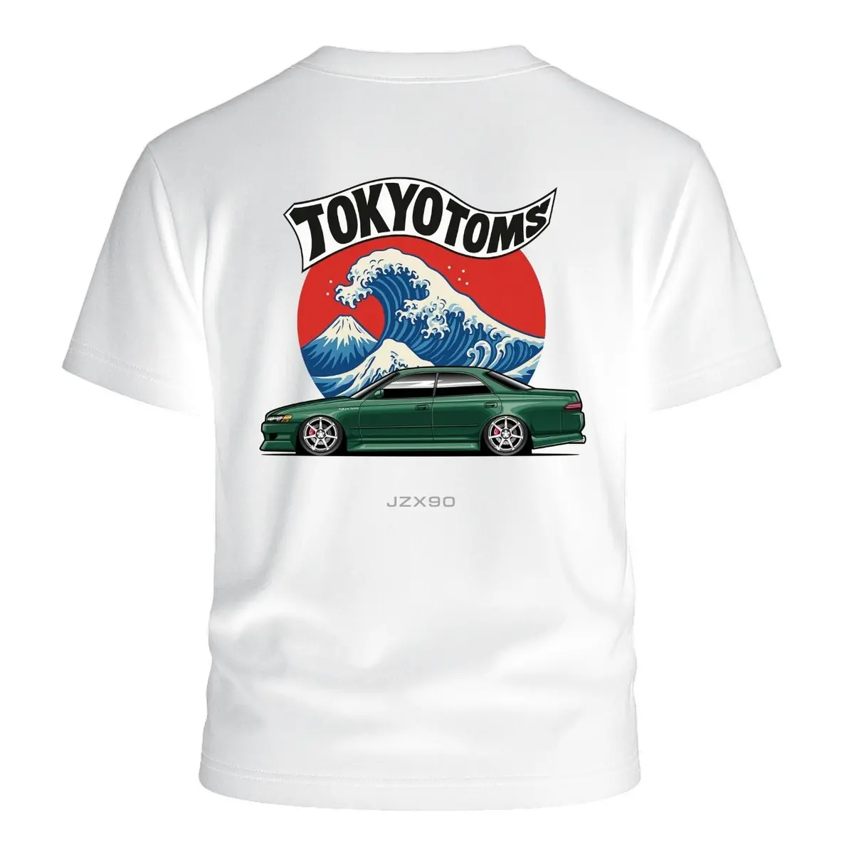 Tokyo Toms Toyota Jzx90 Wave T-Shirt 1