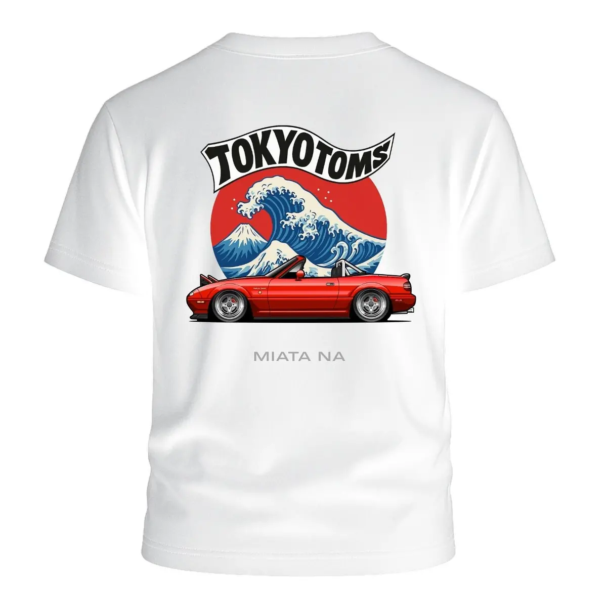 Tokyo Toms Mazda Miata Na Wave T-Shirt 1