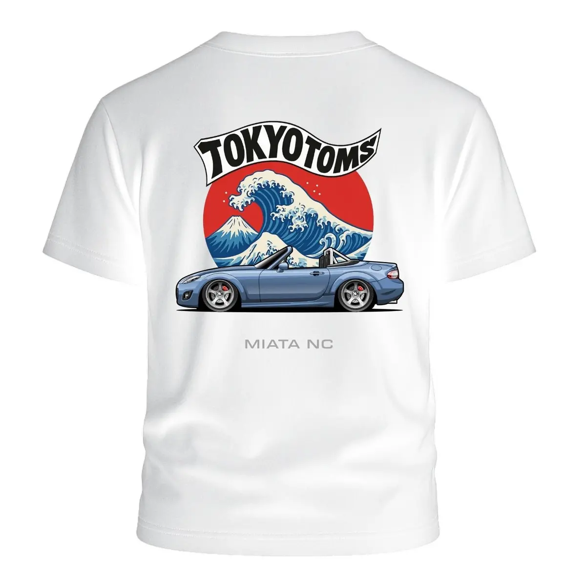 Tokyo Toms Mazda Miata Nc Wave T-Shirt 1