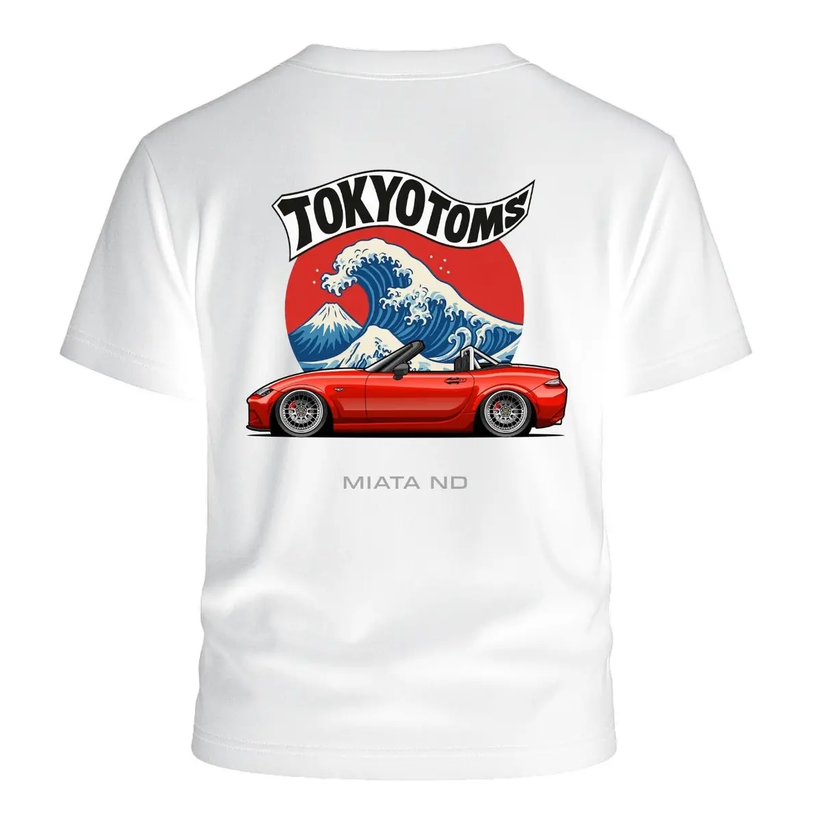 Tokyo Toms Mazda Miata Nd Wave T-Shirt 1