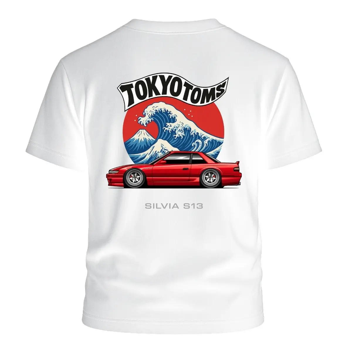 Tokyo Toms Nissan S13 Wave T-Shirt 1