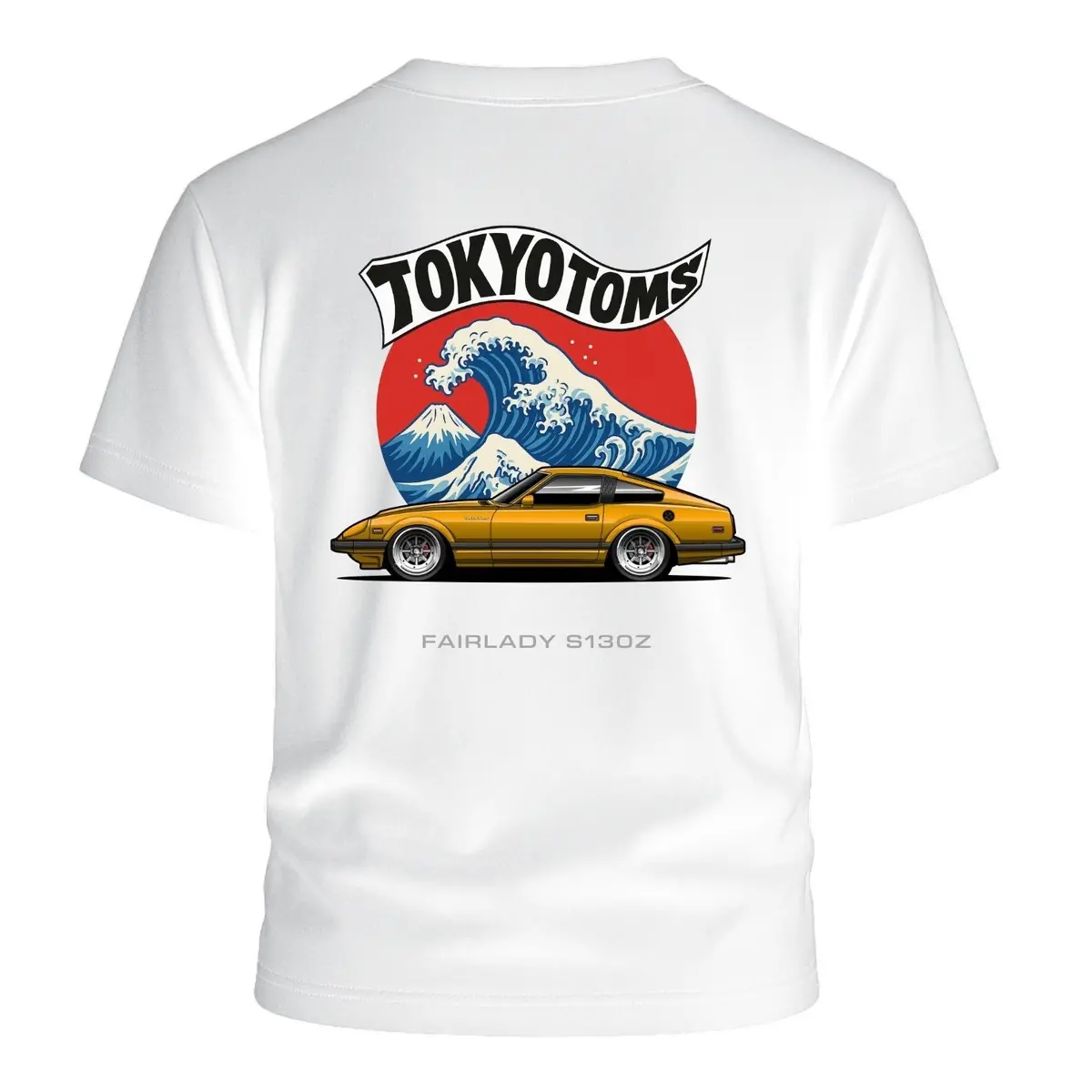 Tokyo Toms Nissan Fairlady S130z Wave T-Shirt 1
