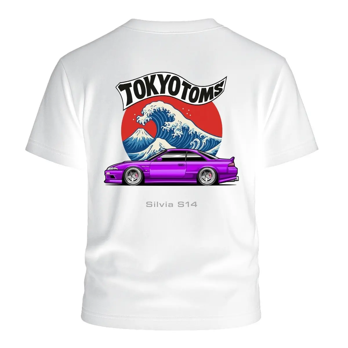Tokyo Toms Nissan S14 Wave T-Shirt 1