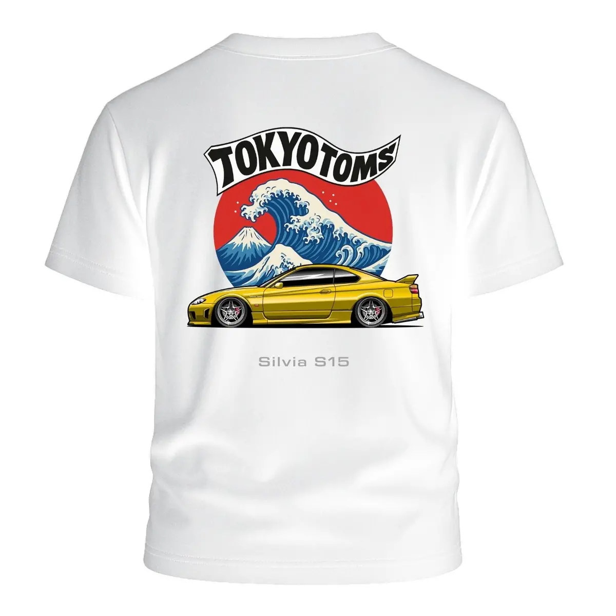 Tokyo Toms Nissan S15 Wave T-Shirt 1