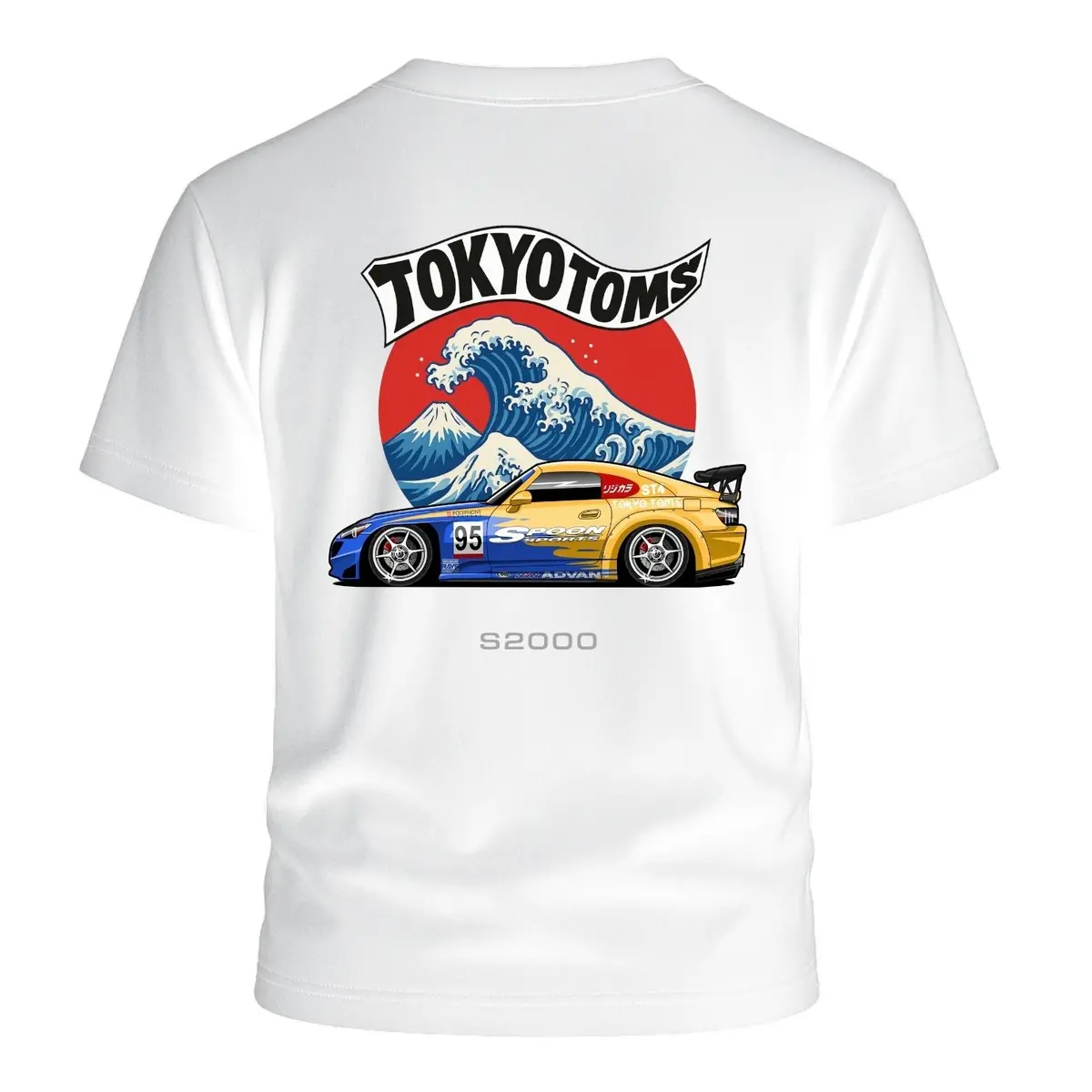 Tokyo Toms Honda S2000 Wave T-Shirt 1