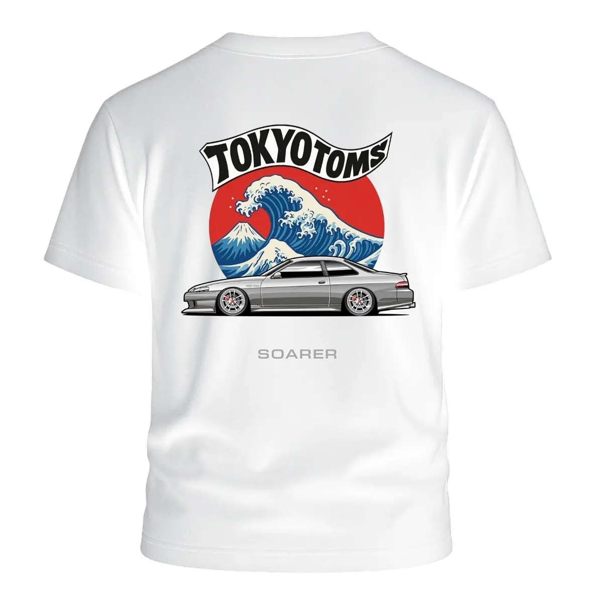 Tokyo Toms Toyota Soarer Wave T-Shirt 1
