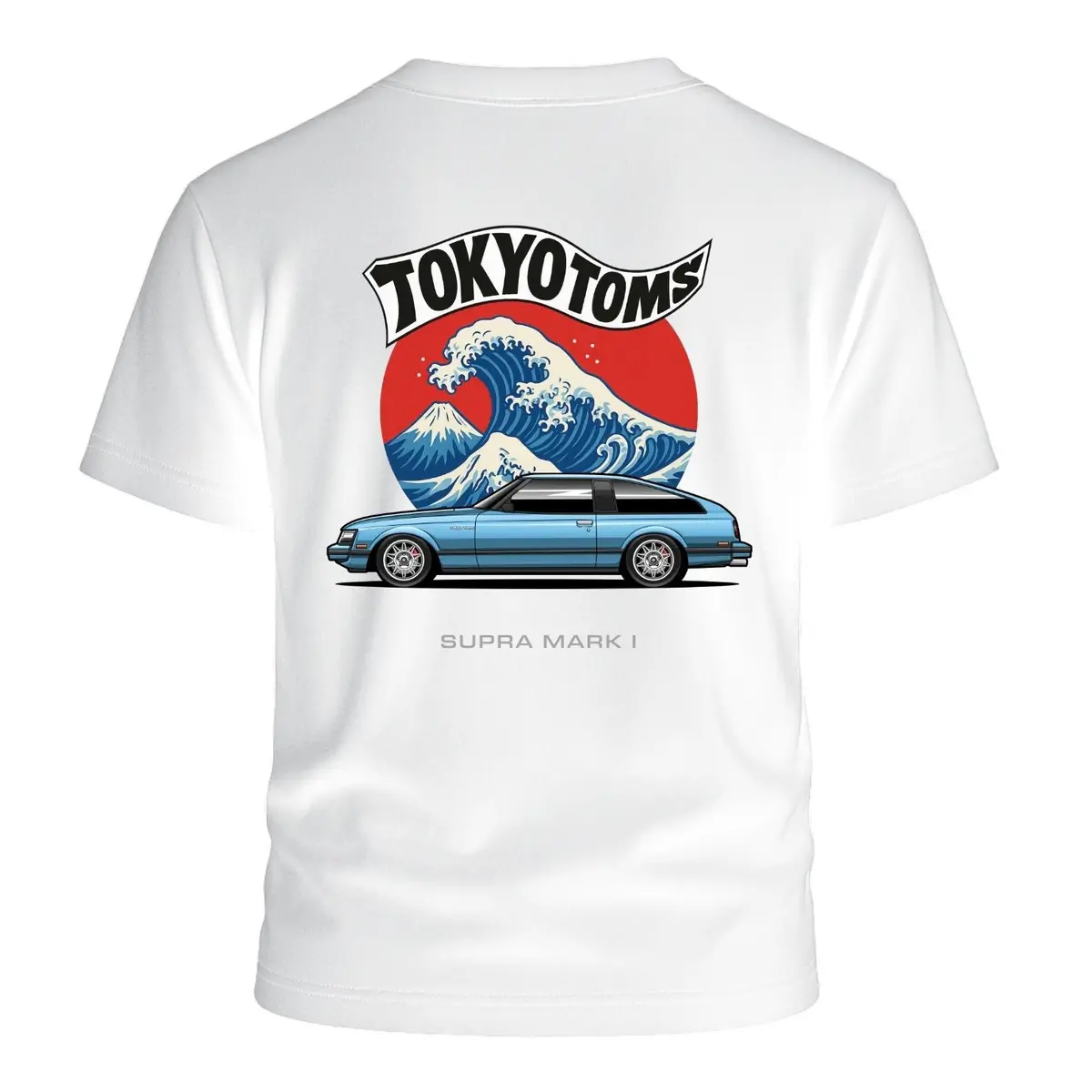 Tokyo Toms Toyota Supra Mark I Wave T-Shirt 1