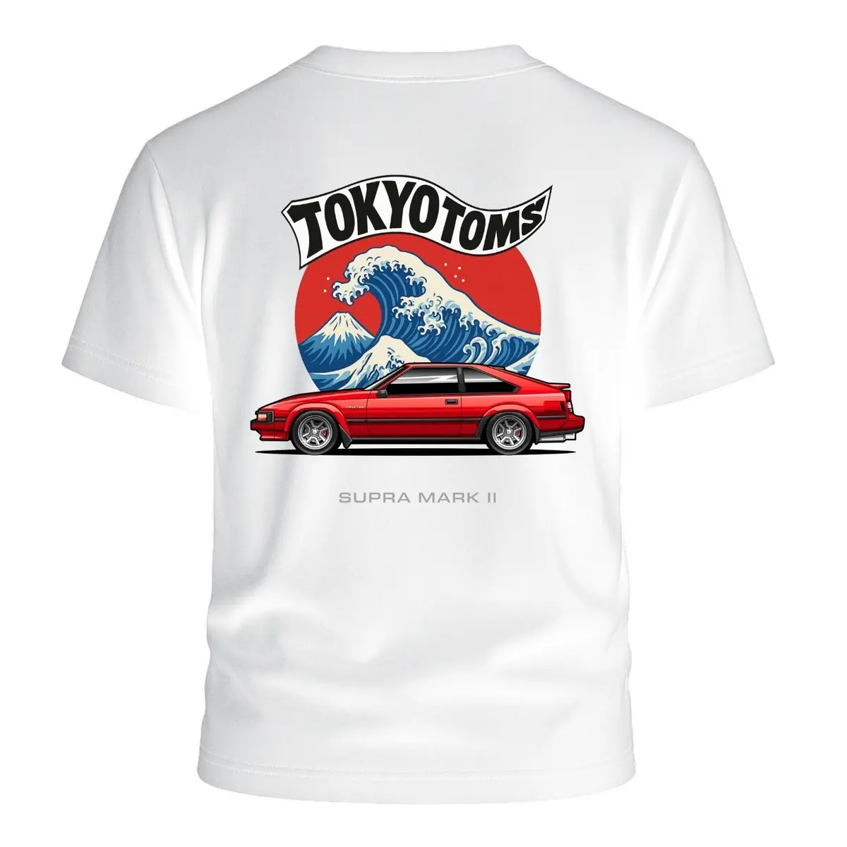 Tokyo Toms Toyota Supra Mark Ii Wave T-Shirt 1