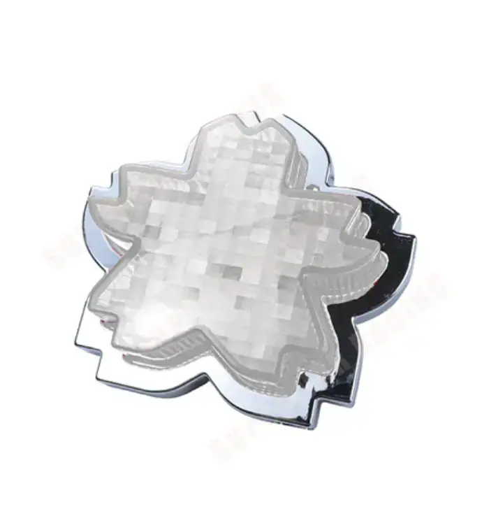 Clear/ White Led Cherry Blossom Shape Side Marker Indicators (Pair) 1
