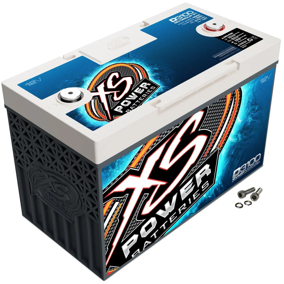 Xs Power Agm Battery 12 Volt 1565A Ca 1