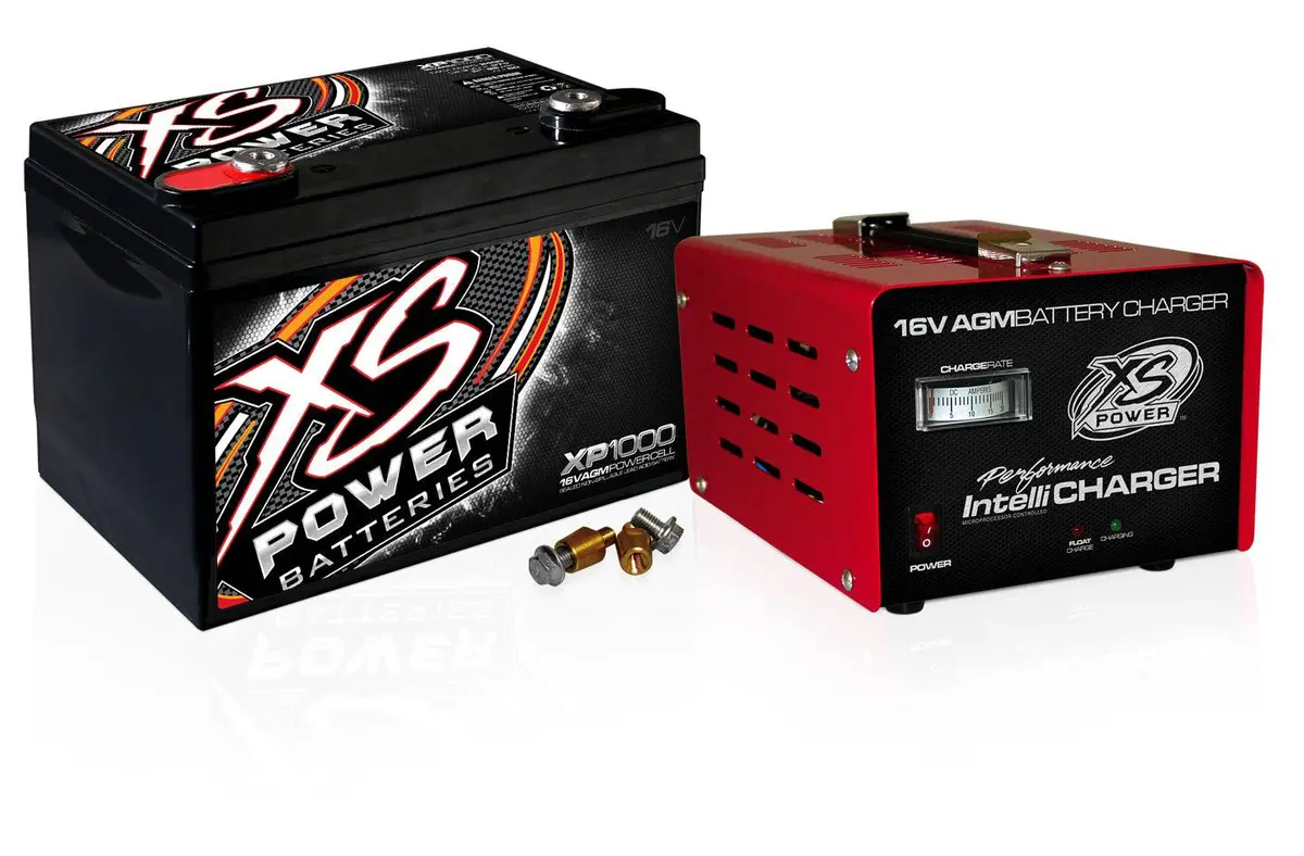 Agm Battery 16V 2 Post W/15A Intellicharger 1