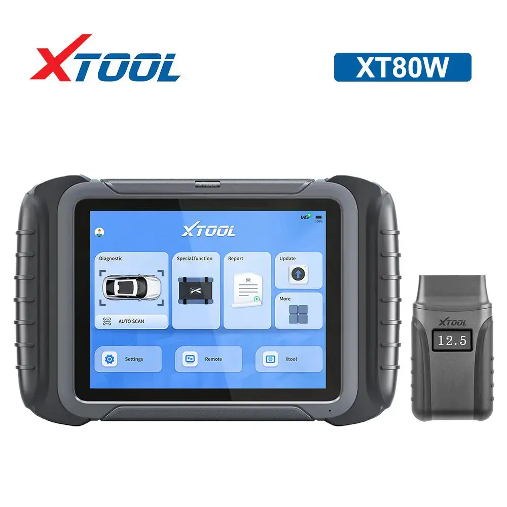 Xtool Xt80w Professional Diagnostic Car Scanner Key Coding Odometer 3-Year Update 1