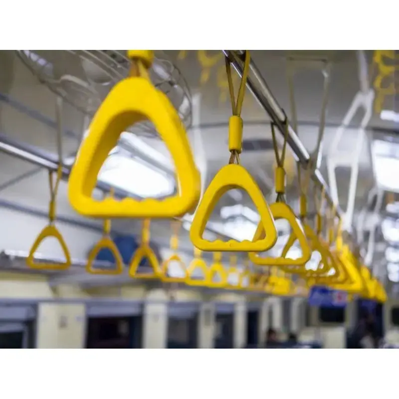 Yellow Train Subway Tsurikawa Handle 1