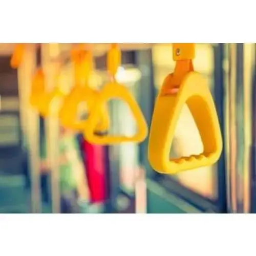 Yellow Train Subway Tsurikawa Handle 1