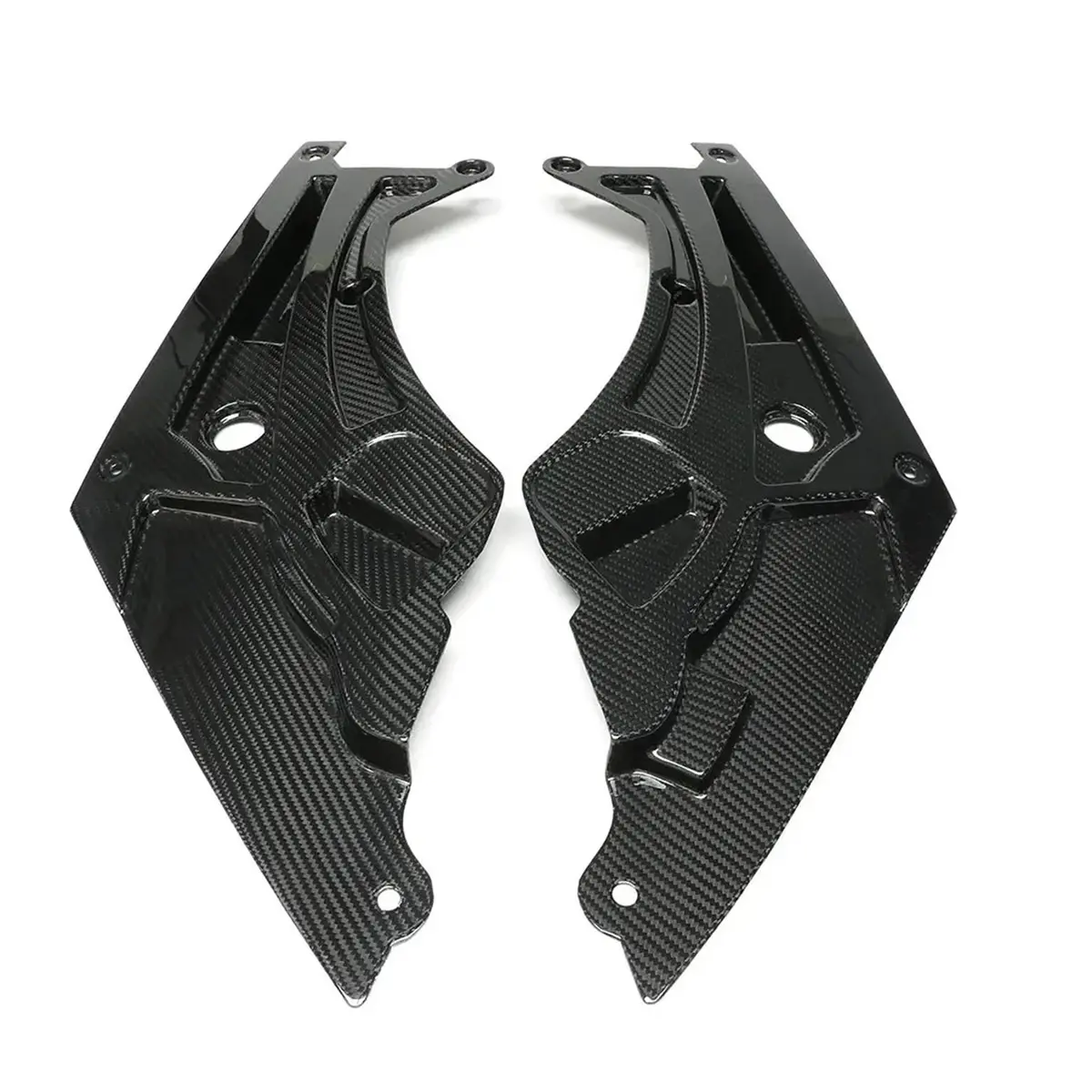 Dry Carbon Front Engine Corner Headlight Cover Set For Bmw G8x G80 G81 M3 G82 G83 M4 G87 M2 2